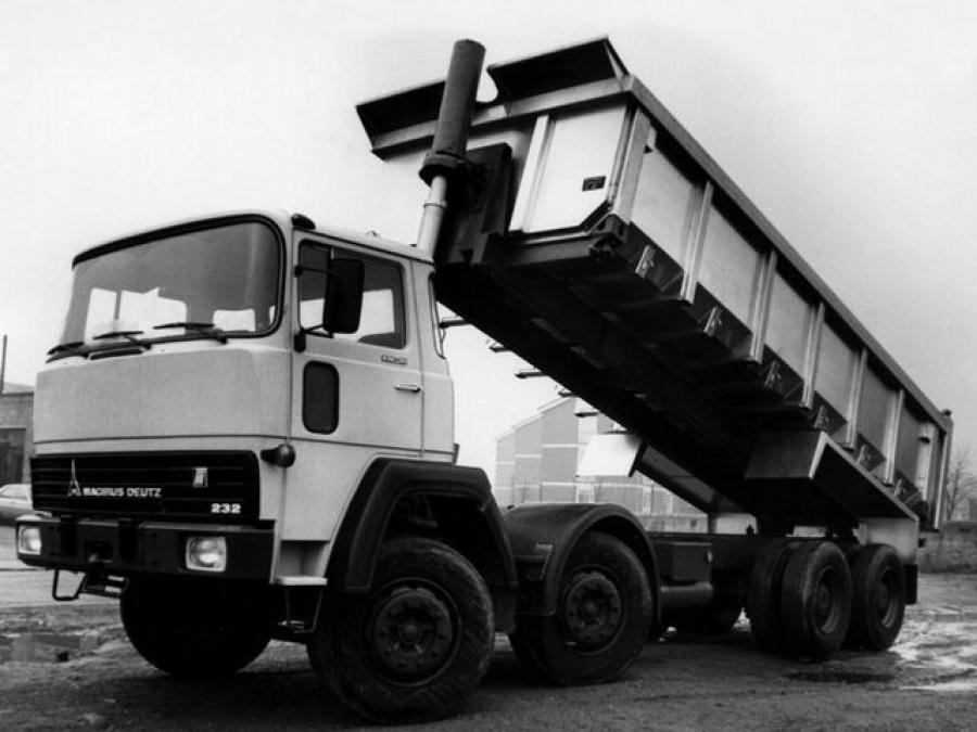  Magirus-Deutz 232 D 30 FK 8x4 1974 года  (фото 2 из 2)